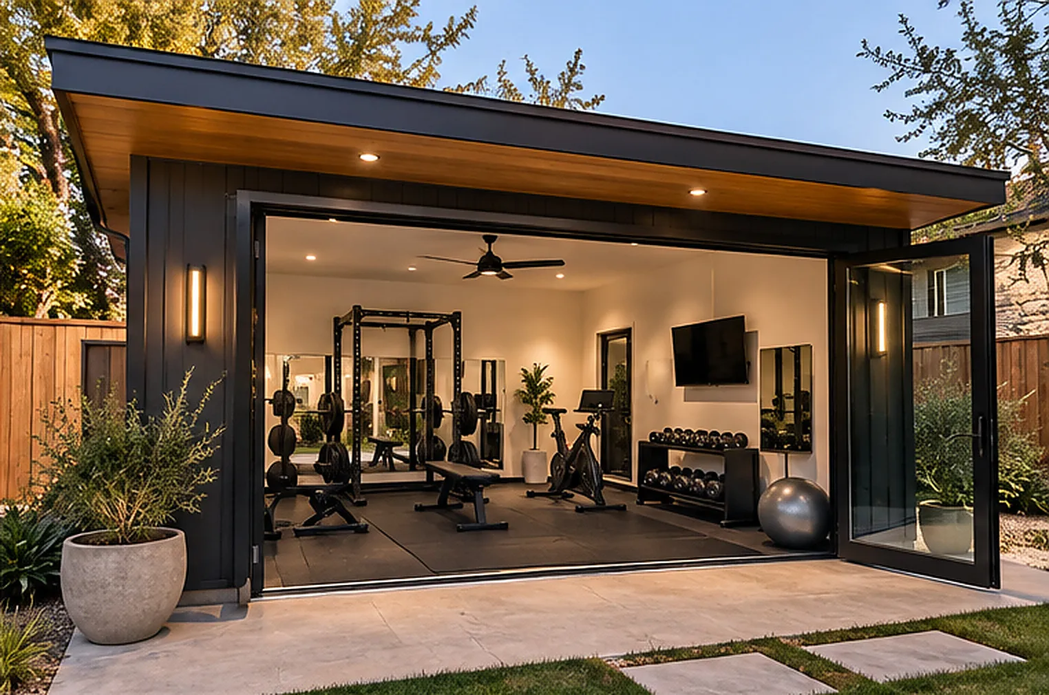 Home gym addition